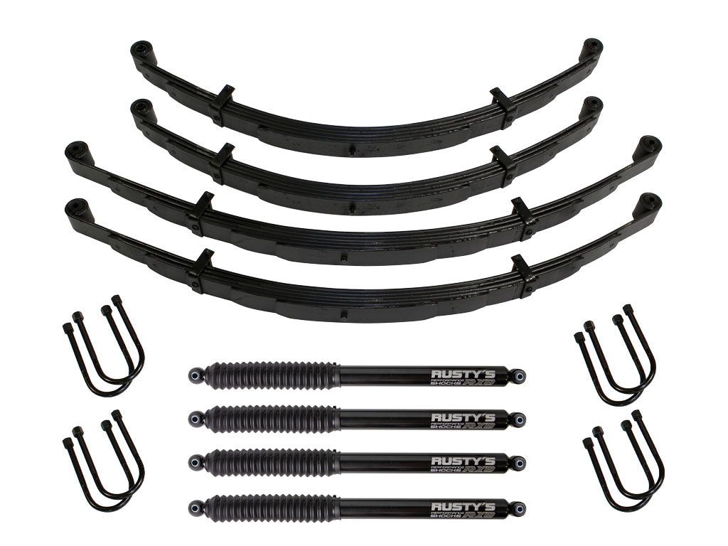 Rusty's FSJ 3.5" - 4" Full Size Spring Pack Lift Kit