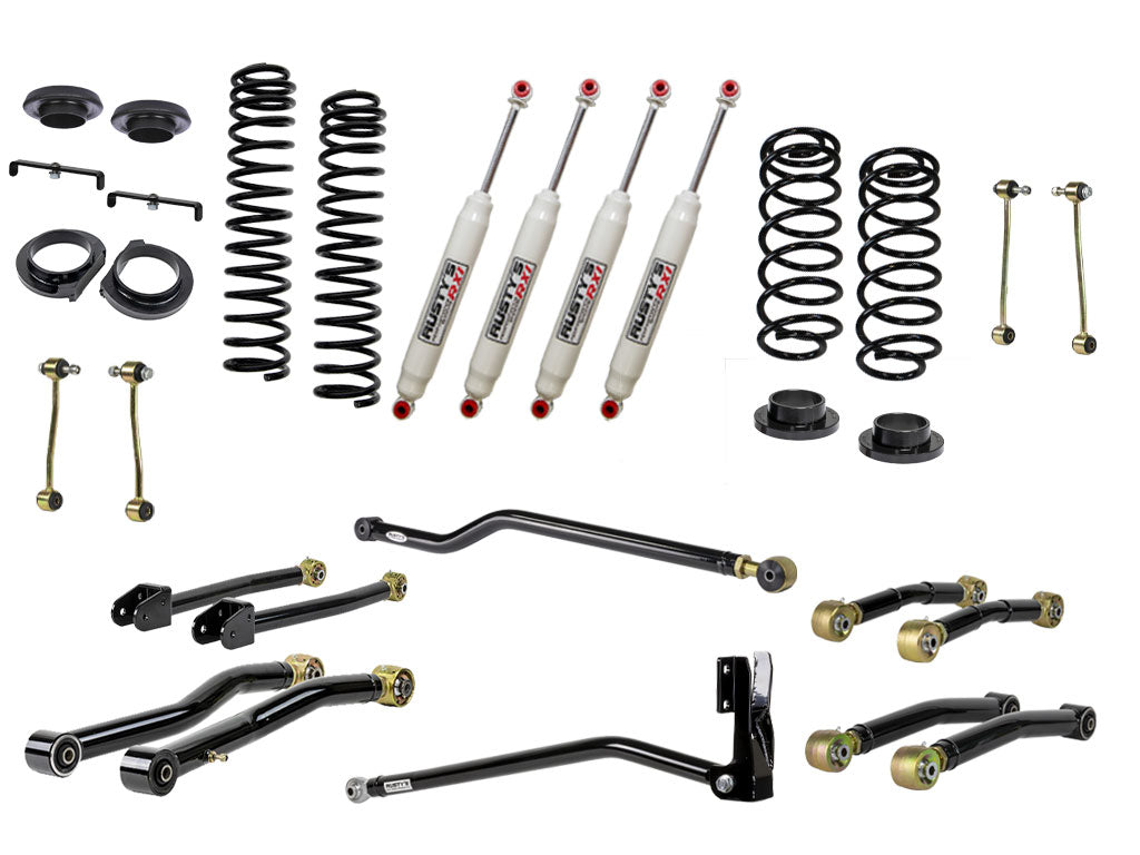 Rusty's "4XE" JL Wrangler 3.5" Advanced Kit