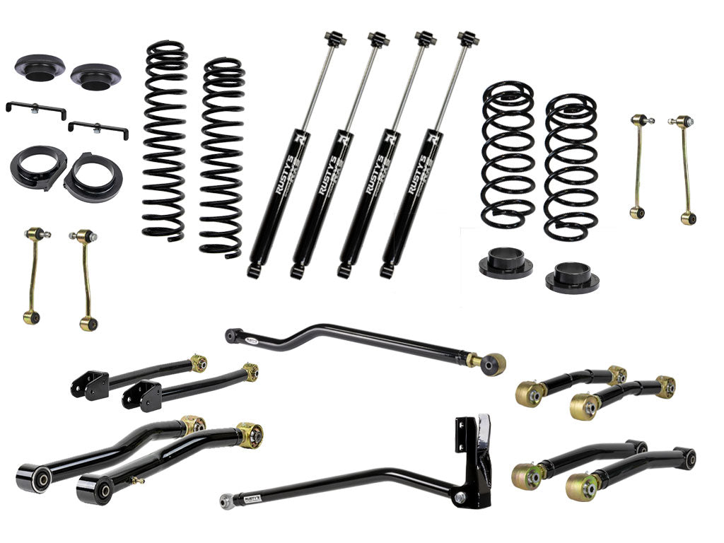 Rusty's "4XE" JL Wrangler 3.5" Advanced Kit