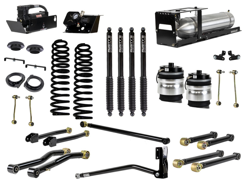 Rusty's JT Gladiator 4" Overland Advanced Kit with Rear Air Bags