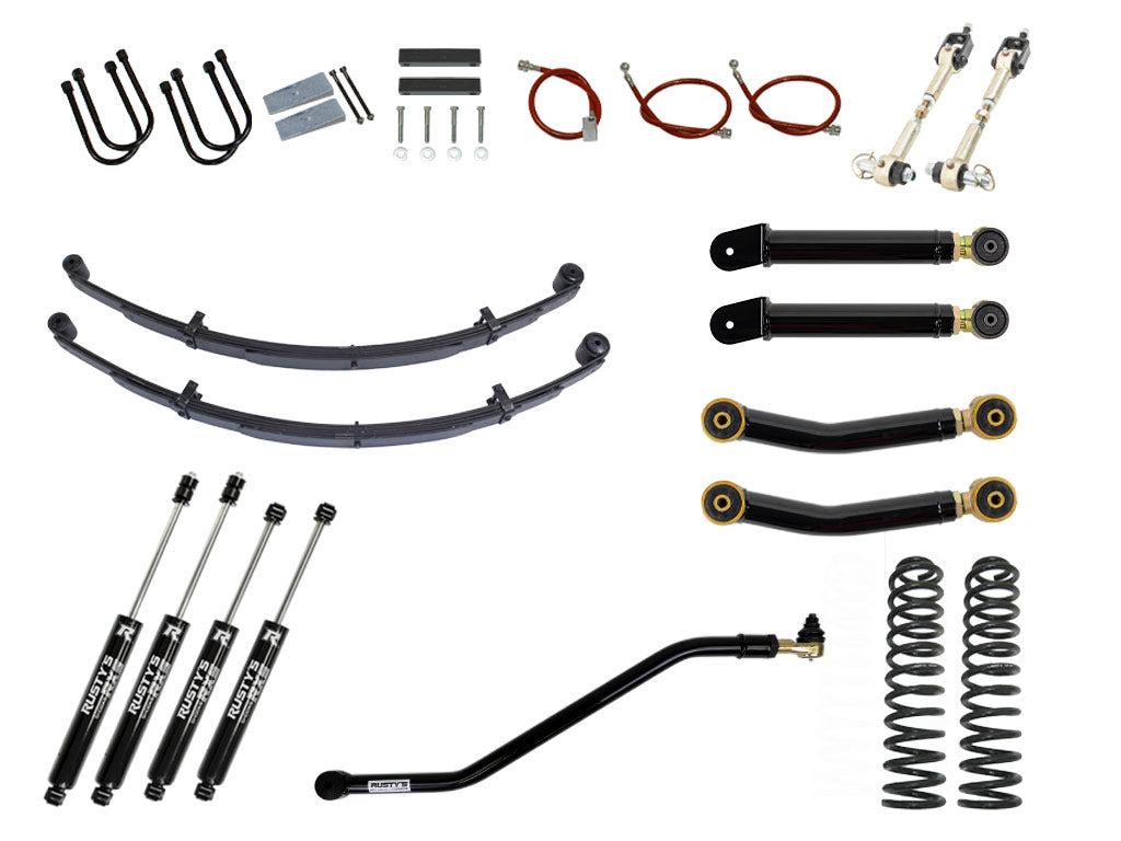 Rusty's XJ Cherokee 4.5" Advanced Kit