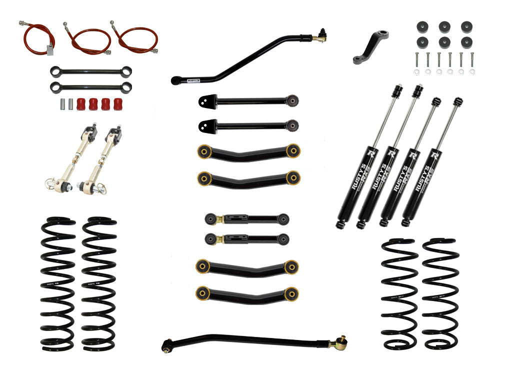 Rusty's TJ / LJ Wrangler 4.5" Advanced Kit