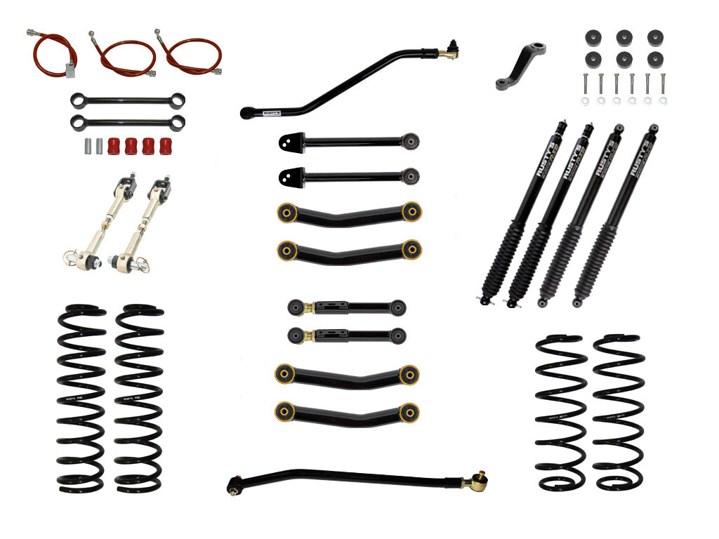 Rusty's TJ / LJ Wrangler 4.5" Advanced Kit
