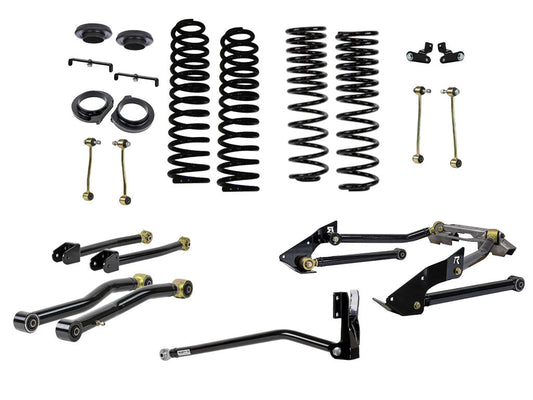 Rusty's JT Gladiator 4" Advanced Kit with Triangulated Rear 4 Link