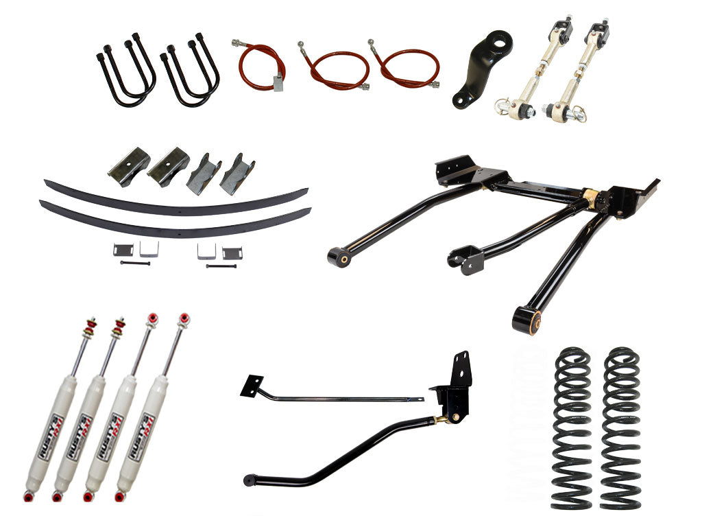 Rusty's MJ Comanche 6.5" Long Travel Kit