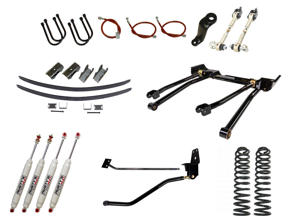 Rusty's MJ Comanche 6.5" Long Travel Kit