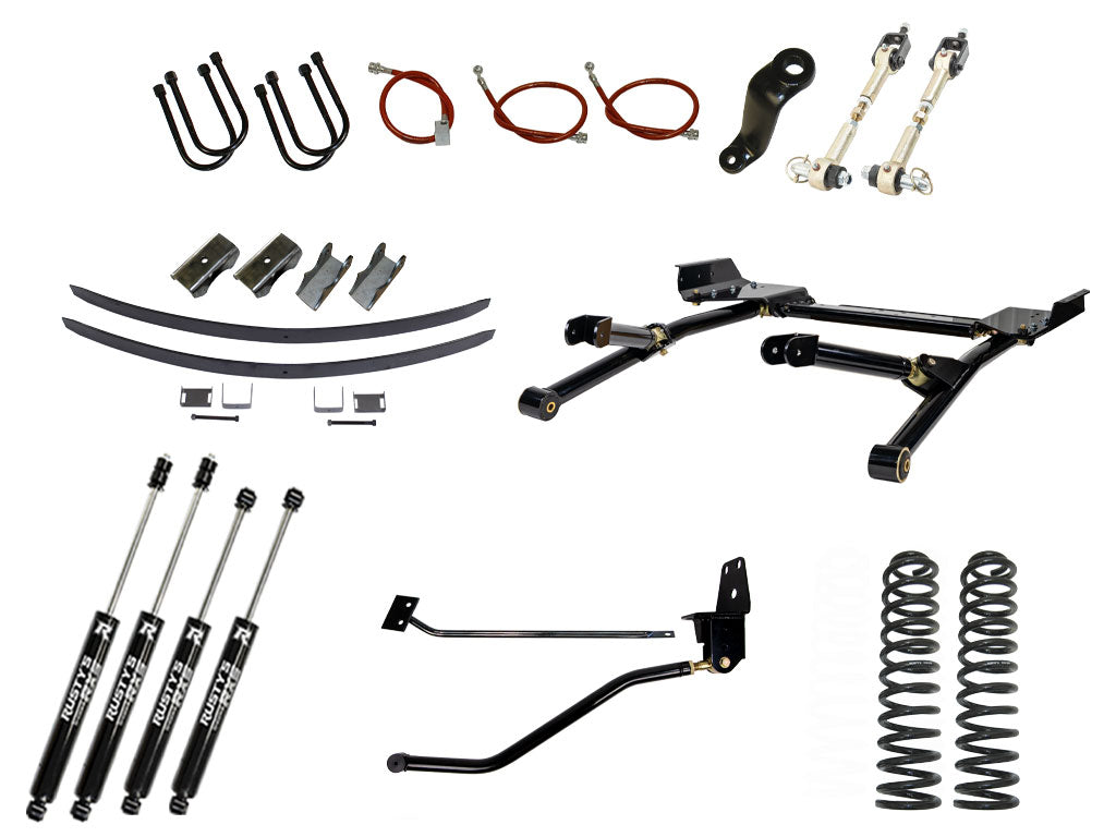 Rusty's MJ Comanche 6.5" Long Travel Kit