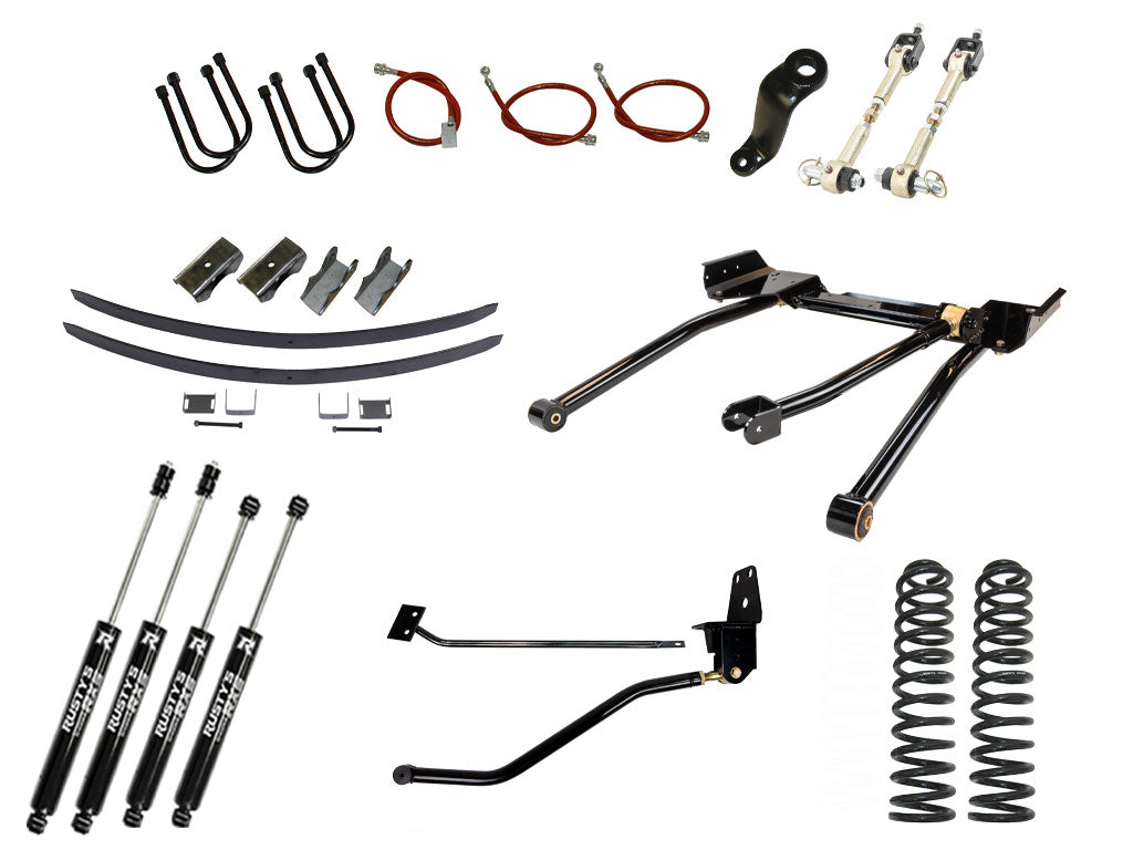 Rusty's MJ Comanche 6.5" Long Travel Kit