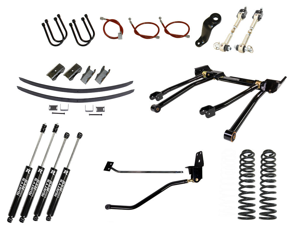 Rusty's MJ Comanche 6.5" Long Travel Kit