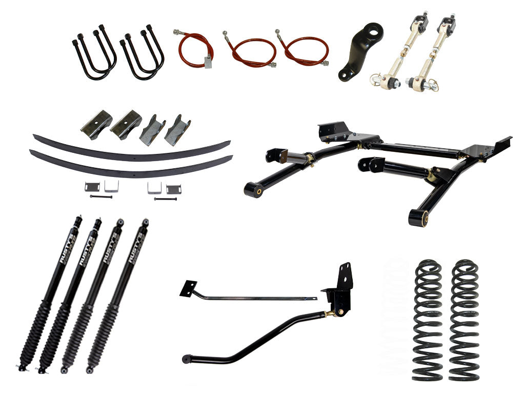 Rusty's MJ Comanche 6.5" Long Travel Kit