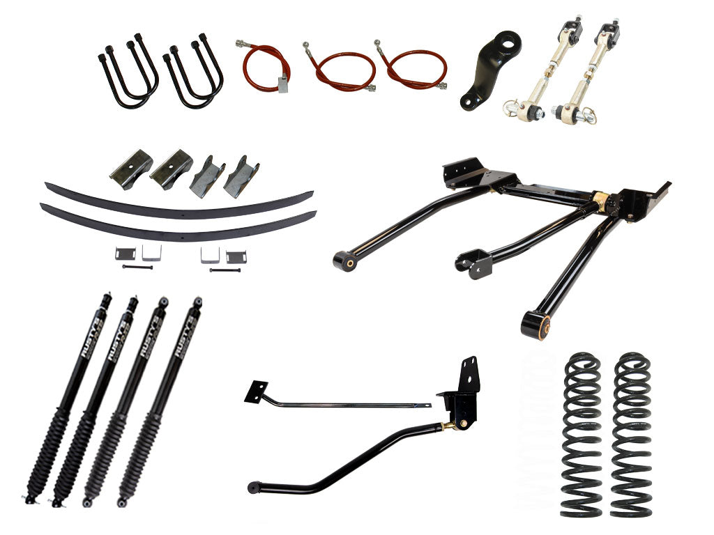 Rusty's MJ Comanche 6.5" Long Travel Kit