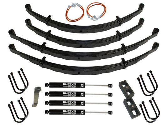 Rusty's FSJ 6" Full Size Spring Pack Lift Kit