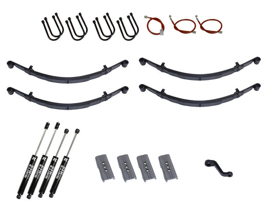 Rusty's YJ Wrangler 6.5" Spring Over Axle Kit