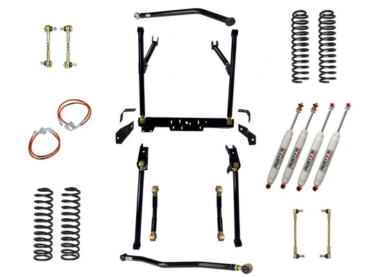 Rusty's JK Wrangler 4.5" Bolt-On Long Travel Kit