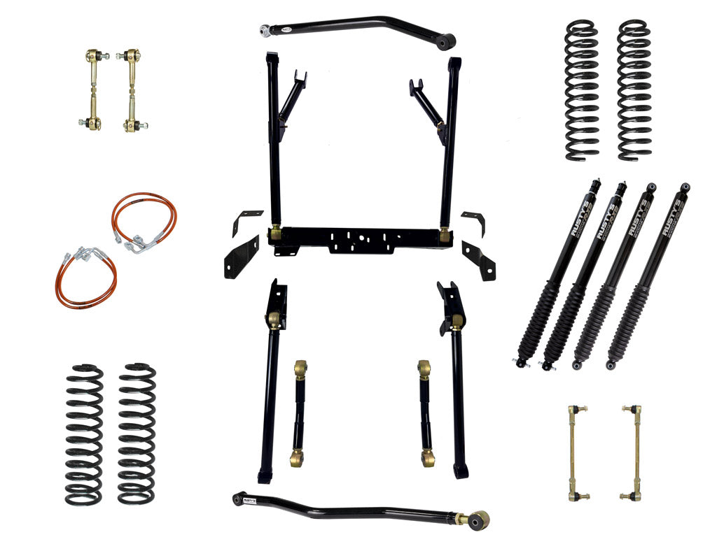 Rusty's JK Wrangler 4.5" Bolt-On Long Travel Kit