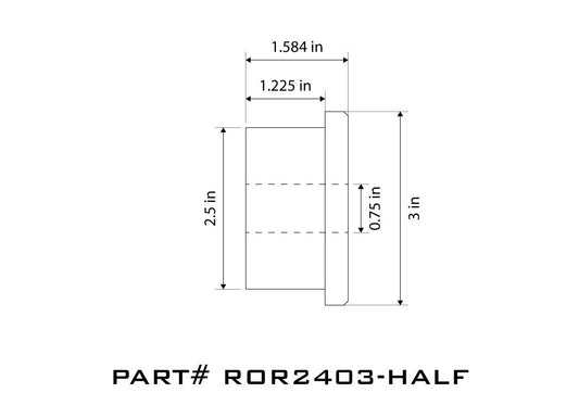 Bushing Half ROR2403