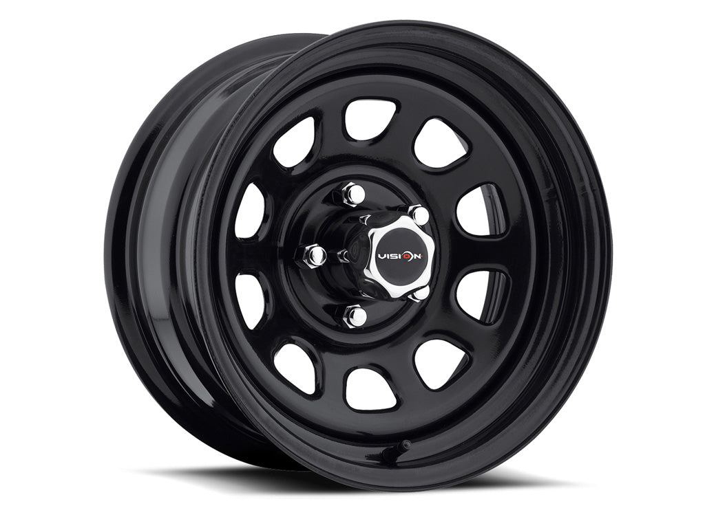 Vision Wheel - Vision 84 Series D Window Wheel - 15 x 8" - 5 on 4.5" - 4.75" B.S.