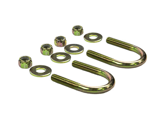 UB-303 U-Bolt Package - 3/8-16 Thread x 1-1/2" Inside Width x 2-1/2" Inside Height U-Bolt