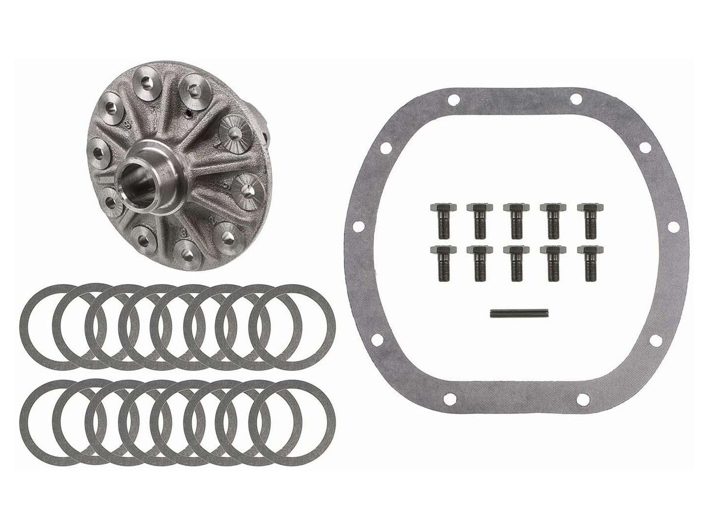 Dana Spicer - Genuine Spicer Differential Case - JK Wrangler Dana 30 Low Ratio Carrier - 3.73 & Up Ratios