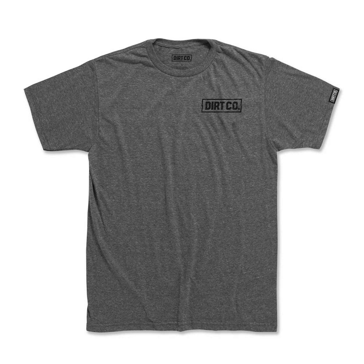 Dirt Co. - Dirt Co. Shut Up 2 and Race Short Sleeve T-Shirt (Graphite Gray)