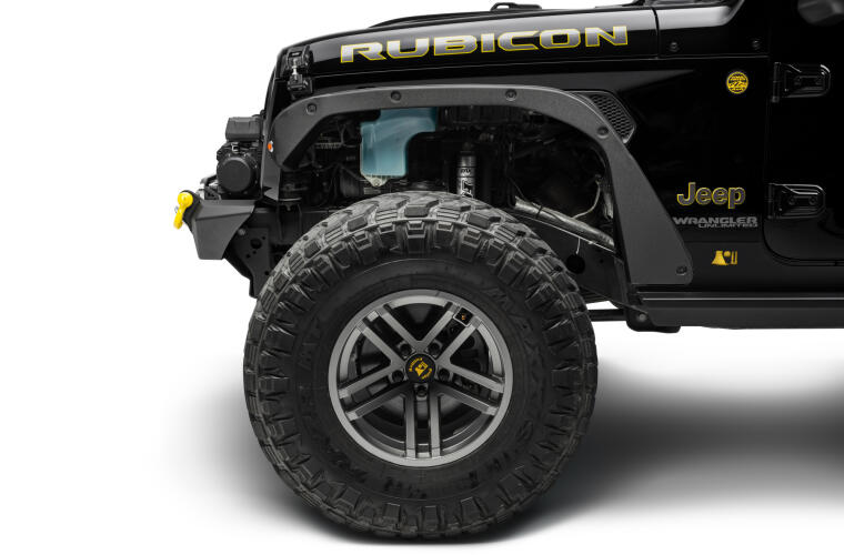 Bushwacker Trail Armor Fender Delete Kit - 18-23 Jeep JL Wrangler