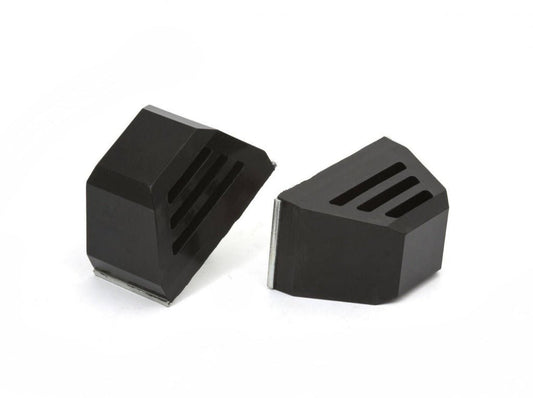 Competition-Style Bump Stops - Single Stud Plate - 3" Tall (Pair)