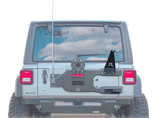 Rusty's Hi-Lift Jack Mount - JL Wrangler