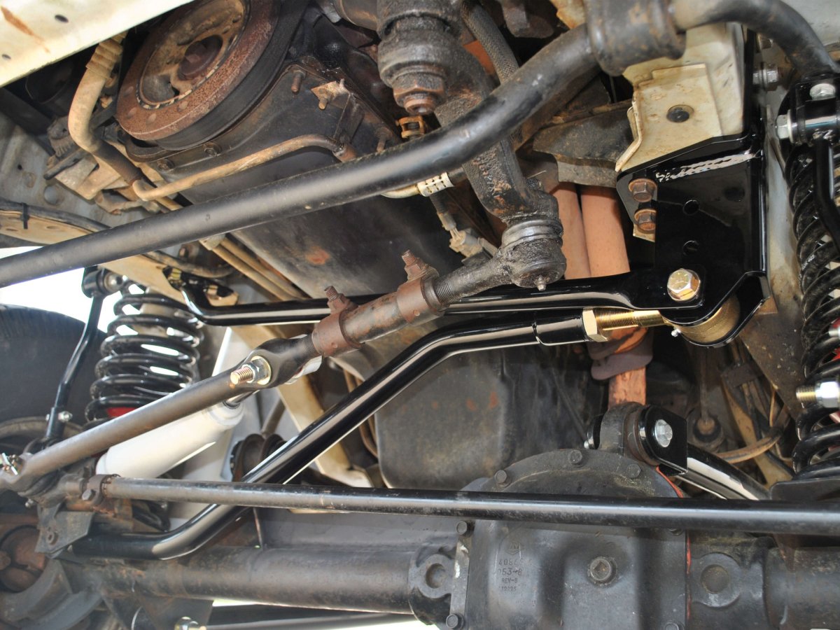 Rusty's Adjustable Front HD Track Bar Package (XJ) - 5-8" Lift Height