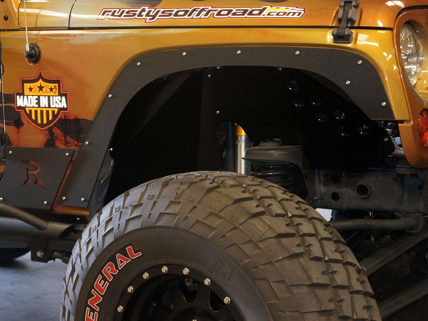 Rusty's Fender Flare Delete Kit - JK