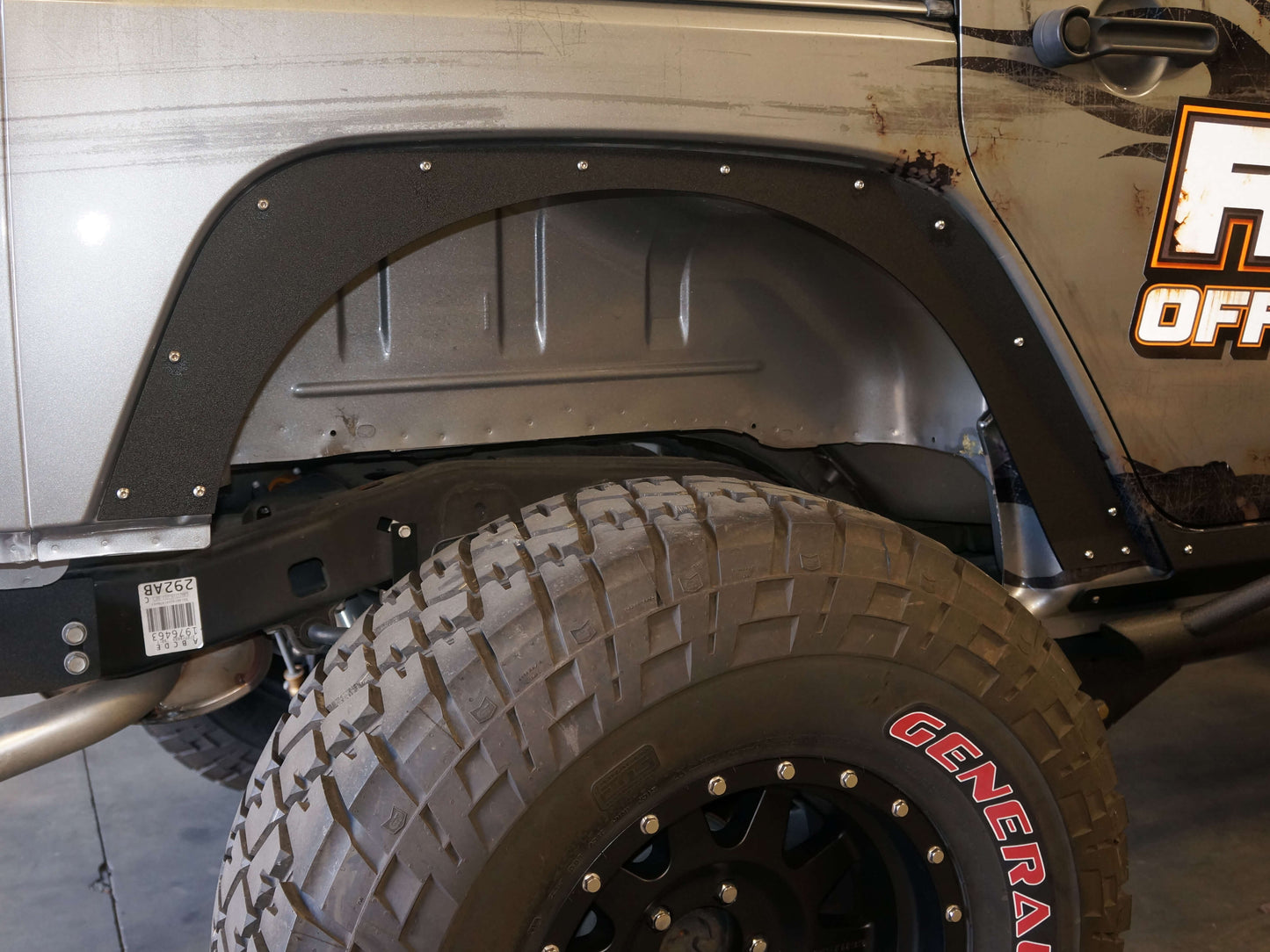 Rusty's Fender Flare Delete Kit - JK