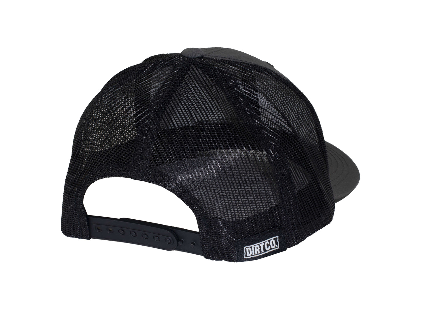 Rusty's Grey Snapback Patch Logo Hat