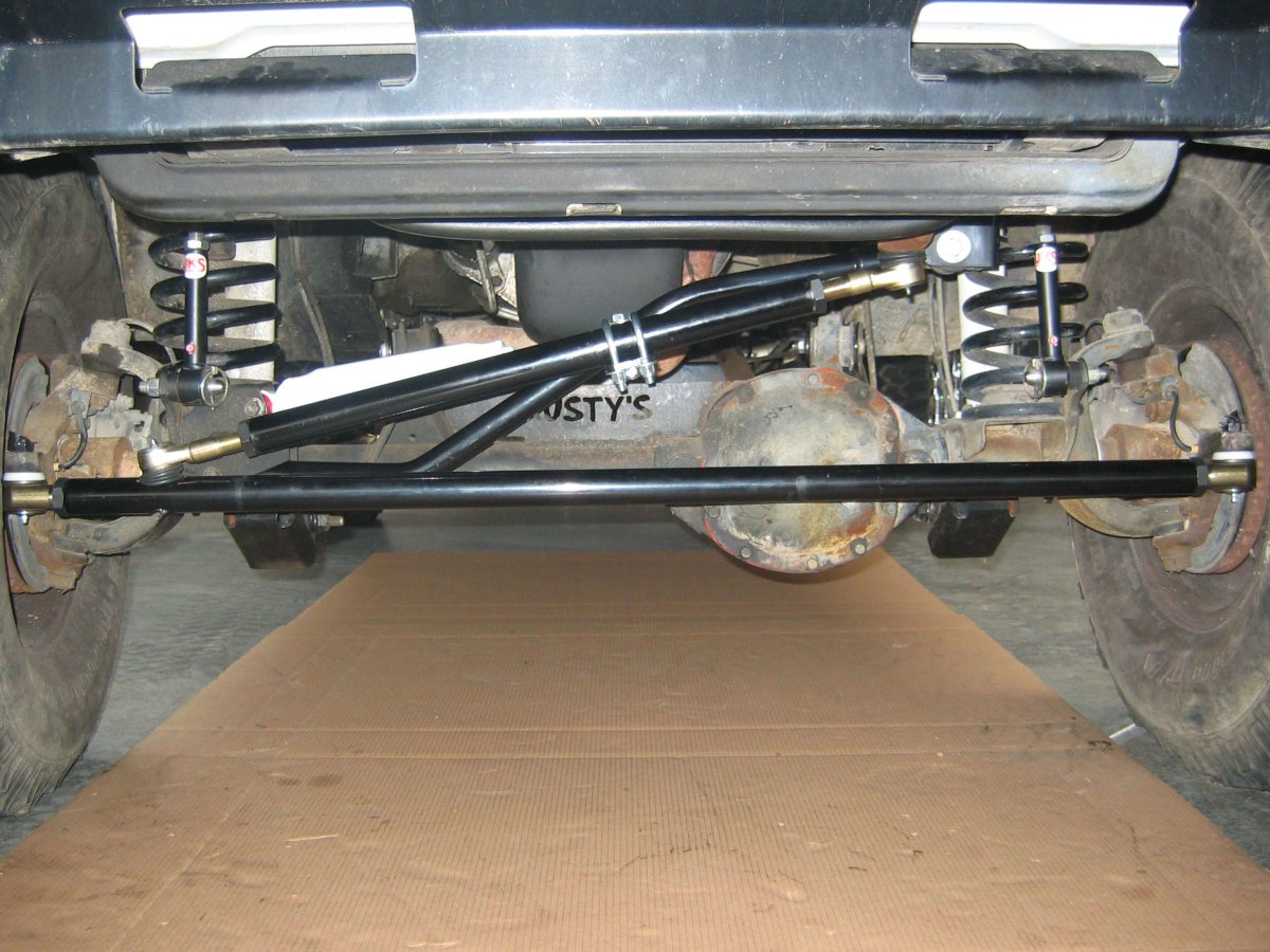 Rusty's Offset Tie Rod Steering System - XJ Cherokee / TJ Wrangler