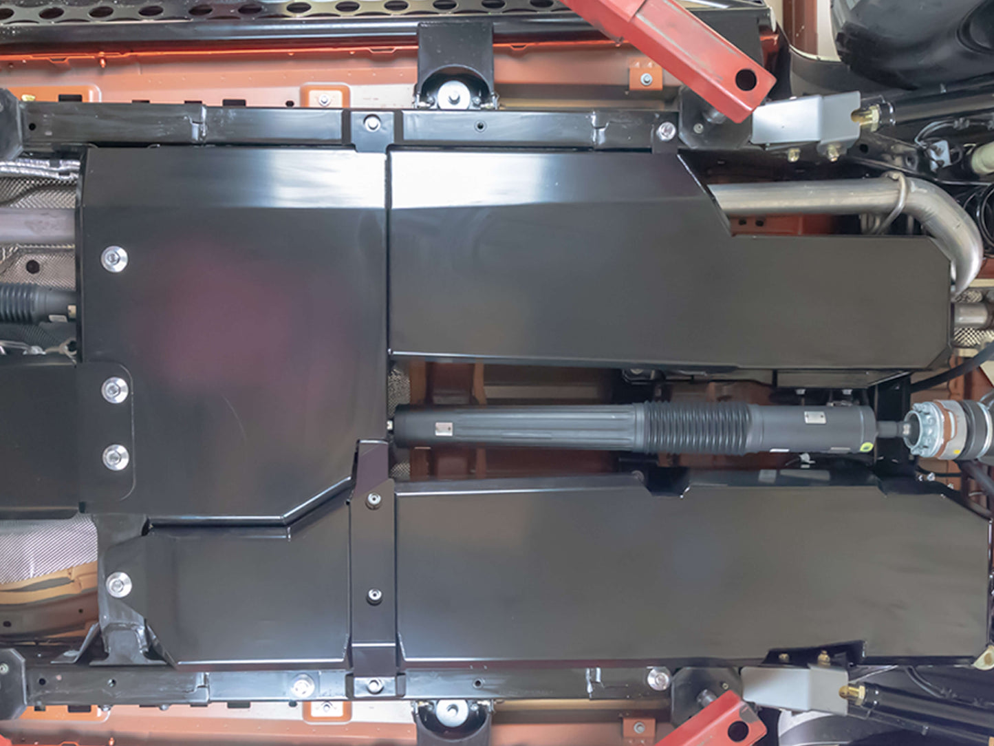 Rusty's JL Wrangler 2.0L Transfer Case & Power Cell Combination Skid (Includes: RA-JS0193-JL / RA-JS0194-JL)