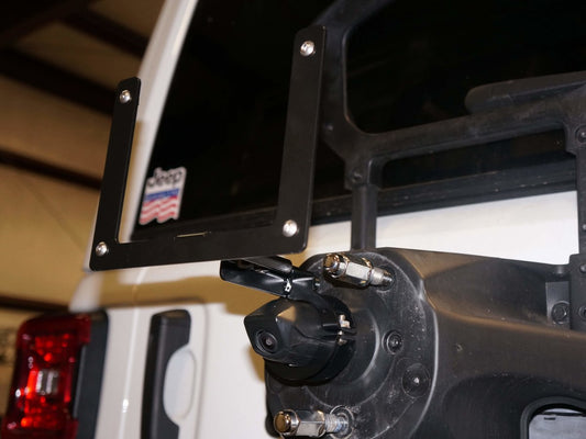 Rusty's License Plate Relocation Bracket - JL Wrangler