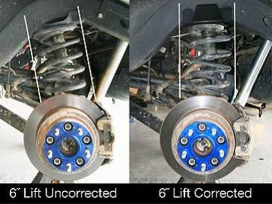 Rusty's Rear Coil Spring Frame Relocation Brackets
