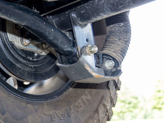 Rusty's Rear Lower Control Arm Axle Side Skid Plates - JL Wrangler