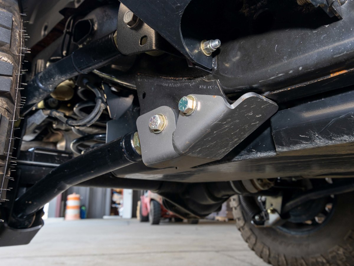 Rusty's Rear Lower Control Arm Frame Side Skid Plates - JL Wrangler