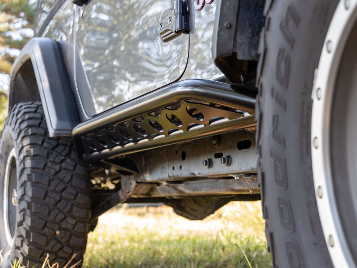 Rusty's Rocker Armor with Kicker Tube - 2018 And Later JL Wrangler 2-Door