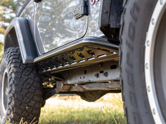 Rusty's Rocker Armor with Kicker Tube - 2018 And Later JL Wrangler 2-Door