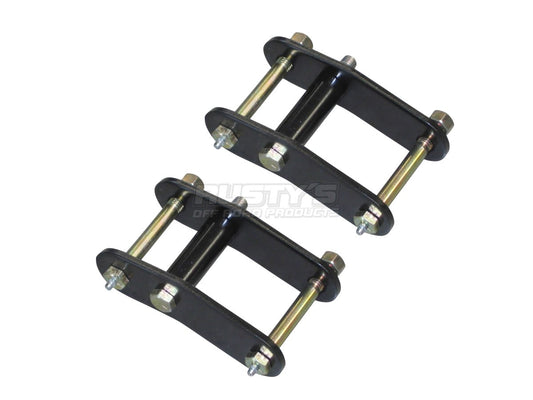 Rusty's Shackles - Greasable CJ Shackles - Rear (pair)