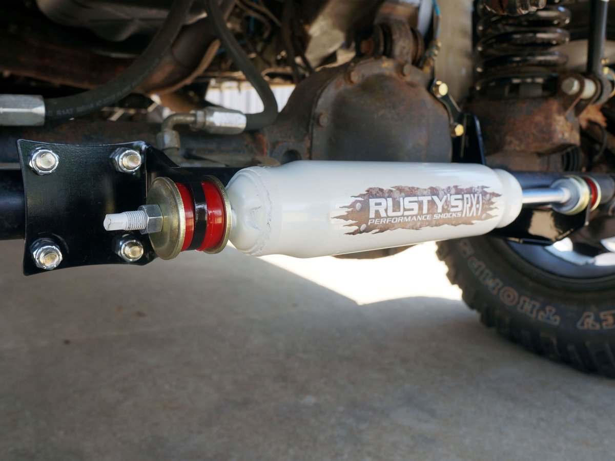 Rusty's Stabilizers - Double Steering WJ - D30 One Cylinder Add-On