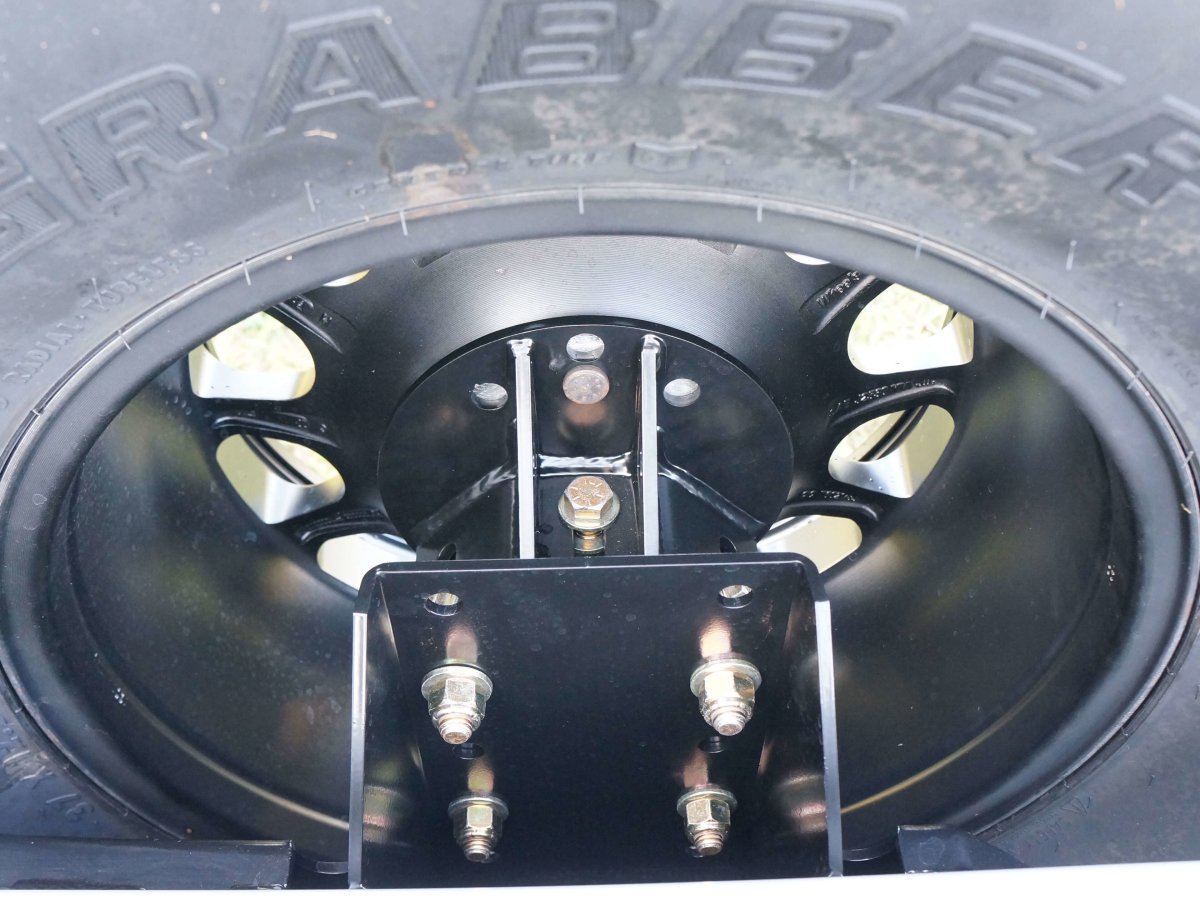 Rusty's Tire Carrier - 2007-2018 JK Wrangler