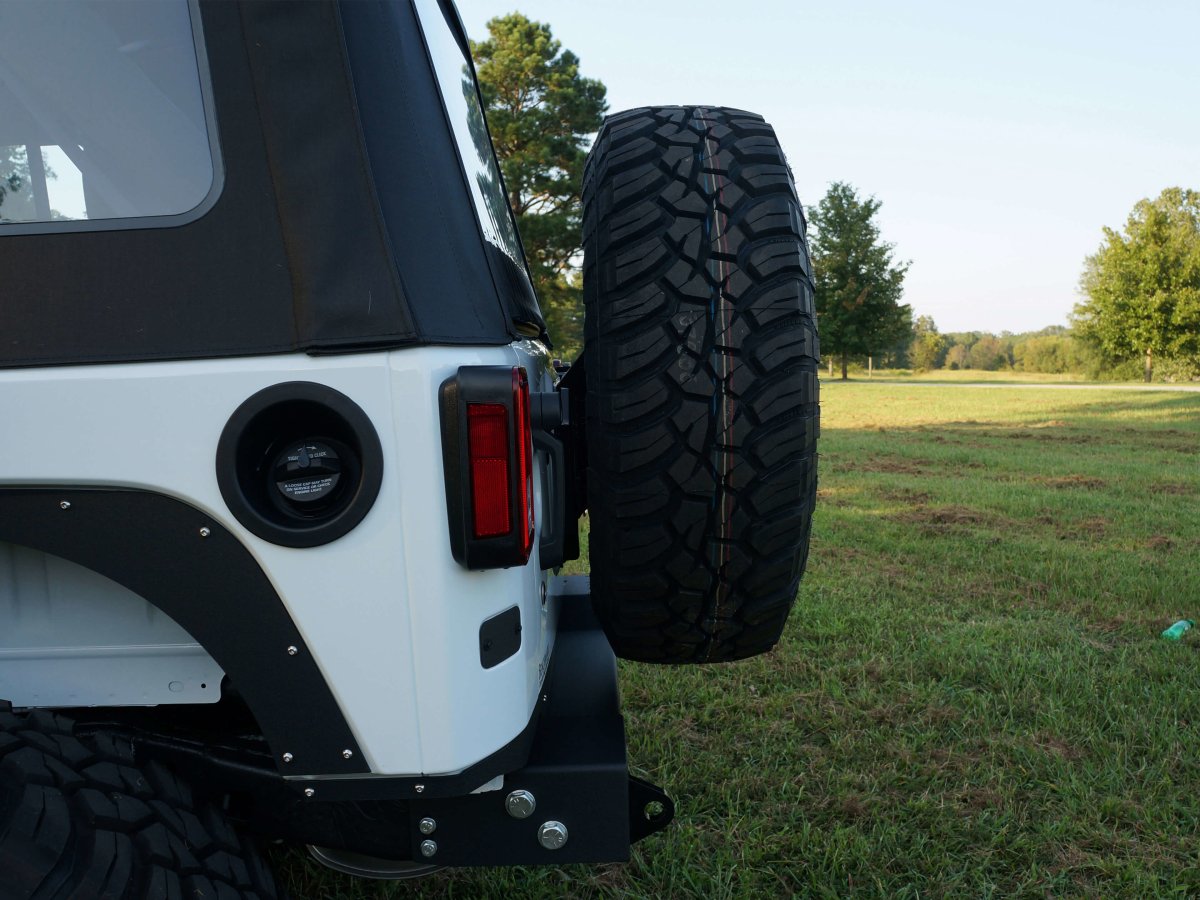 Rusty's Tire Carrier - 2007-2018 JK Wrangler