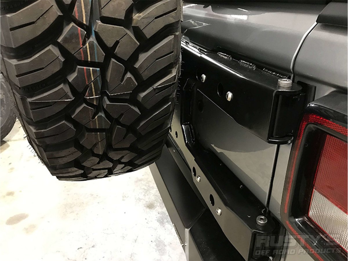 Rusty's Tire Carrier - 2018 and Later JL Wrangler
