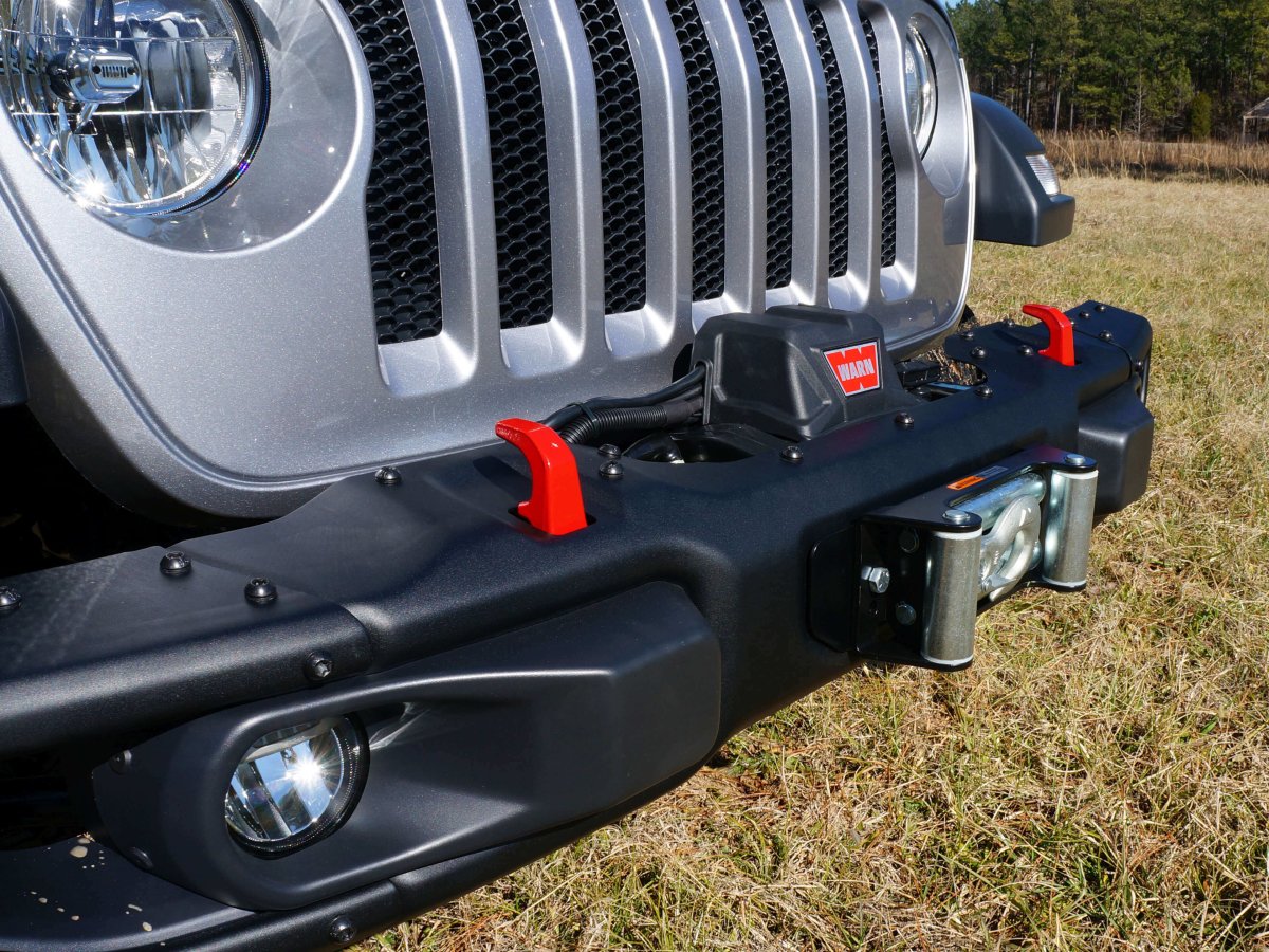 Rusty's Winch Mount - 2018+ JL Wrangler / 2020+ JT Gladiator