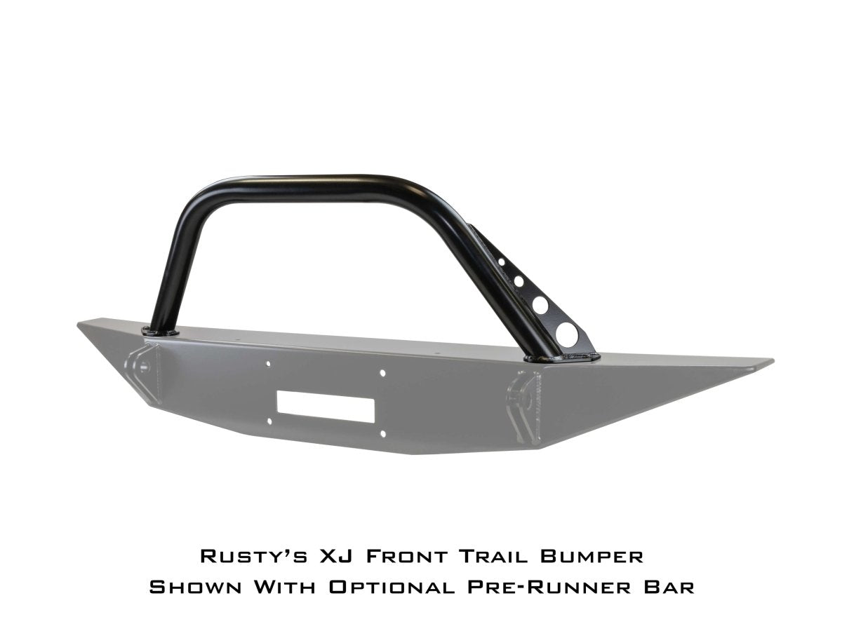Rusty's XJ Cherokee Front and Rear Trail Bumper Package