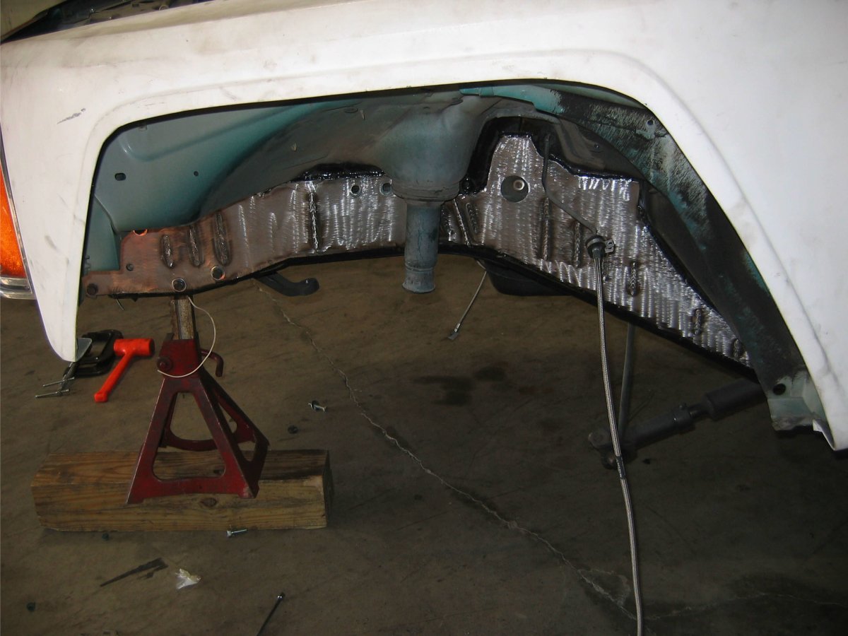 Rusty's XJ Cherokee Front Frame Reinforcement Plates