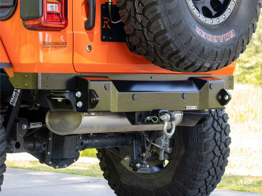 Rusty's Xtreme Trail Stubby Rear Bumper - JL Wrangler
