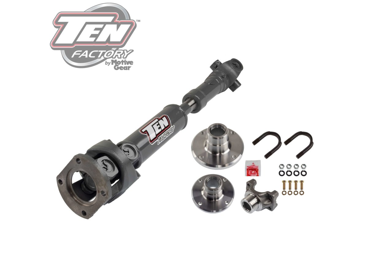 Ten Factory - TEN Factory JK 2 Door Rear Driveshaft Kit - 1350 U-Joint Driveshaft