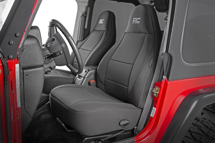 Rough Country TJ/LJ Wrangler Seat Front and Rear Covers